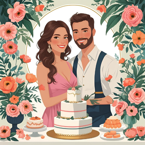 Digital Anniversary Invitations